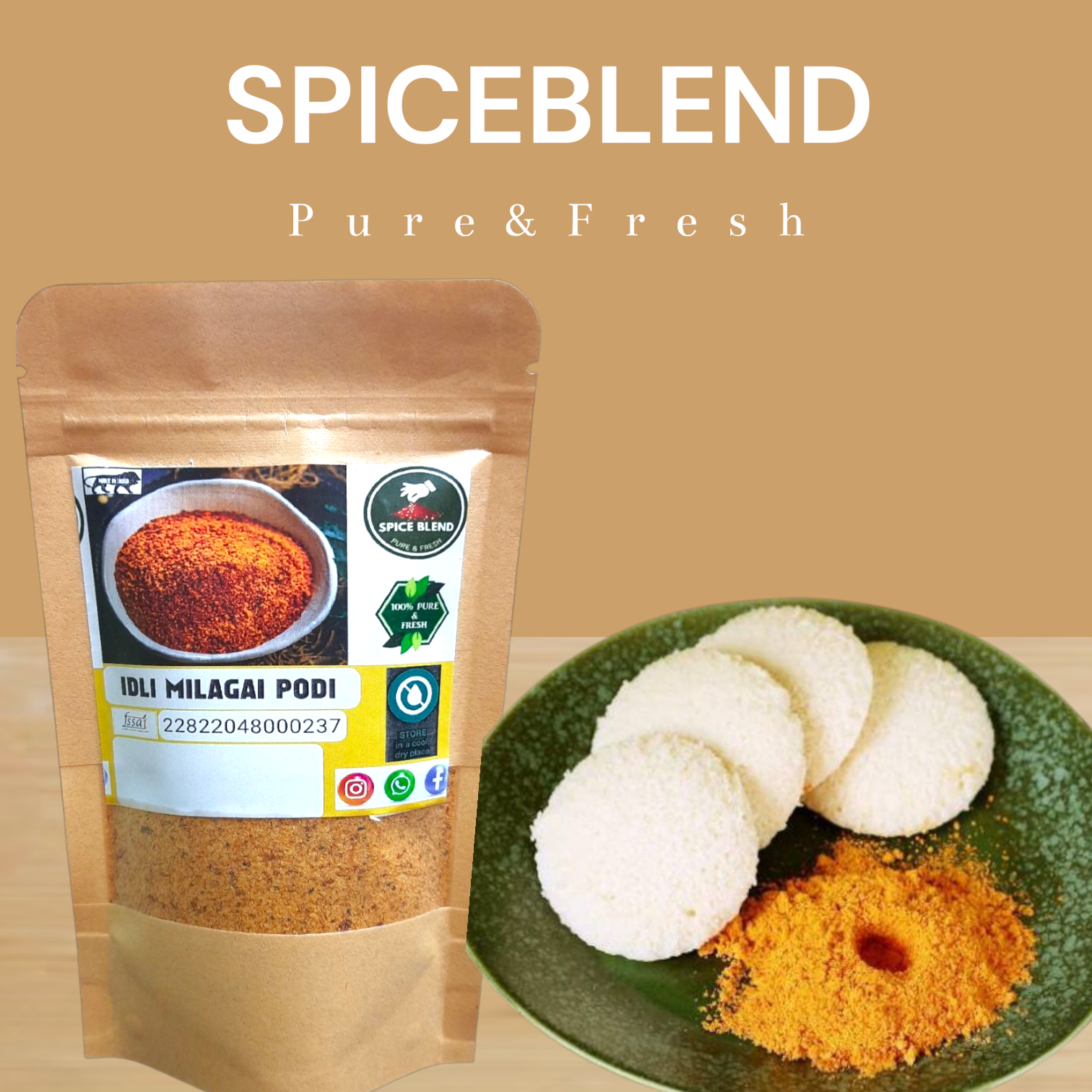 Idli Milagai Podi (500g)