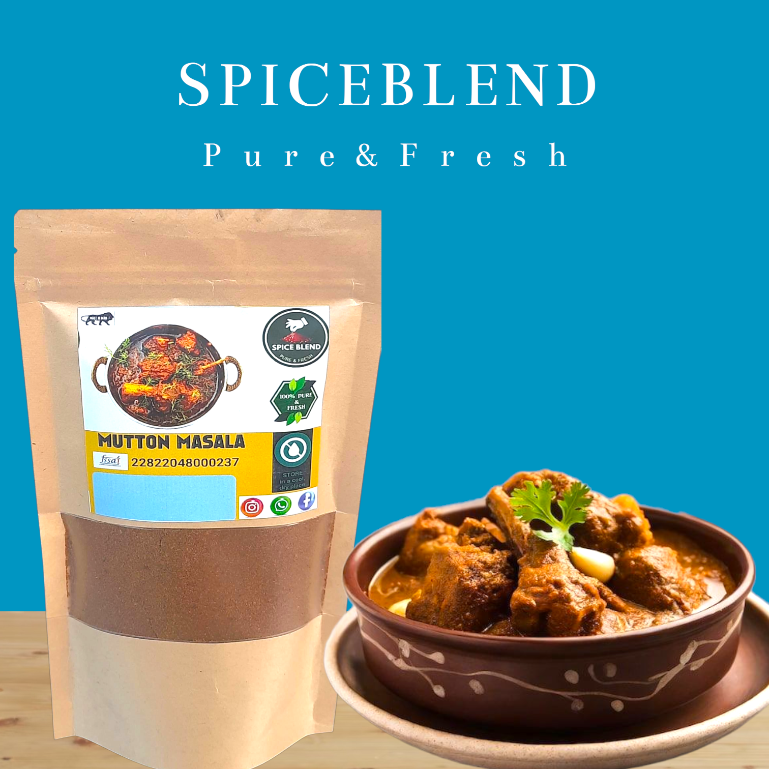 Mutton Masala (100g)