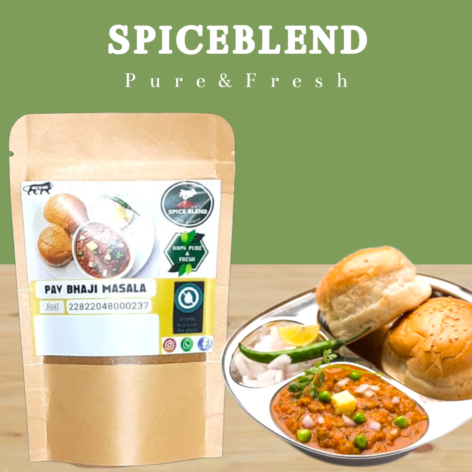 Pav Bhaji Masala (100g)