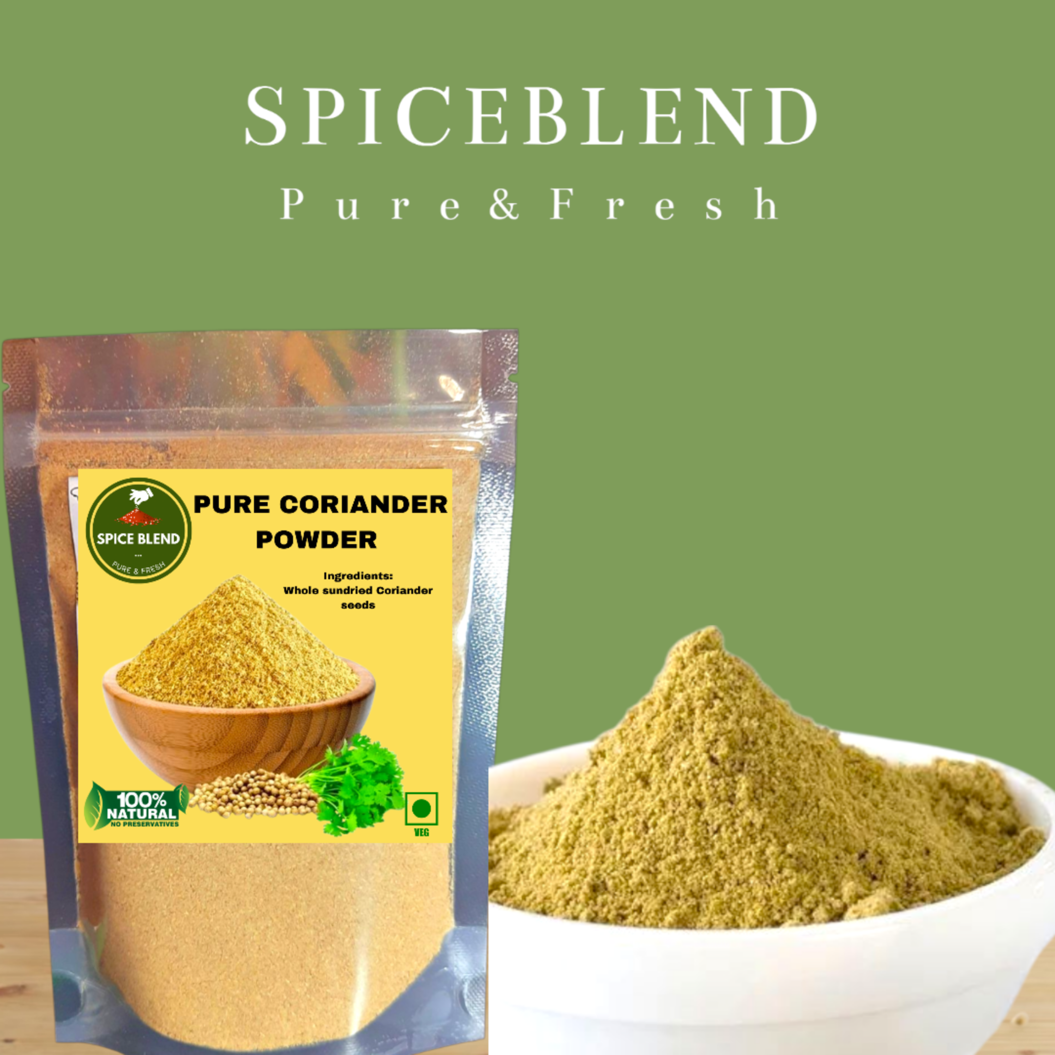 Pure Coriander Powder (100g)
